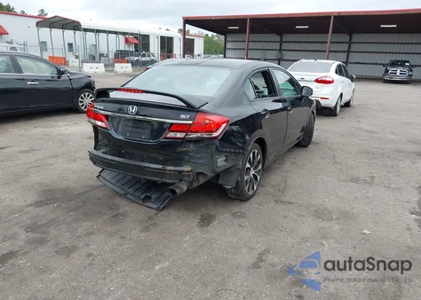 2013 Honda Civic Si из США, поврежденный, VIN 2HGFB6E51DH710653